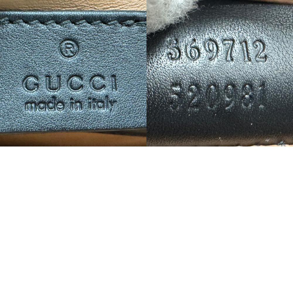 Gucci Shoulder Zumi Bag Black Python - image 5